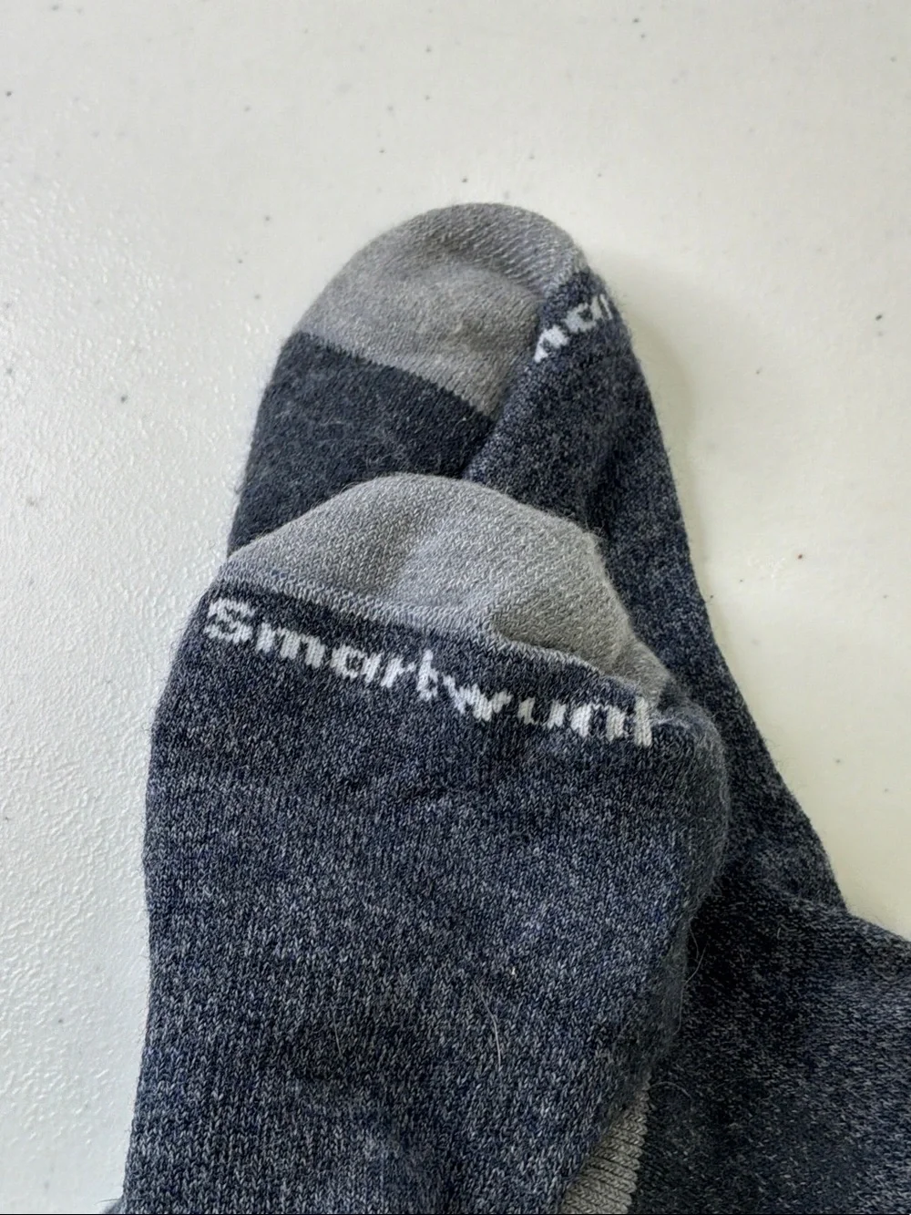 Lot Of 3 Pair Smartwool Darn Tough Sz M Merino Socks Gray Ankle 1/4